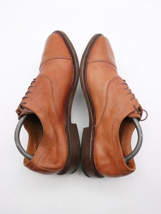 Frye Paul Bal Men\'s Size 10.5 Oxford Cap Toe Brown Leather Dress Classic Shoes main image 3